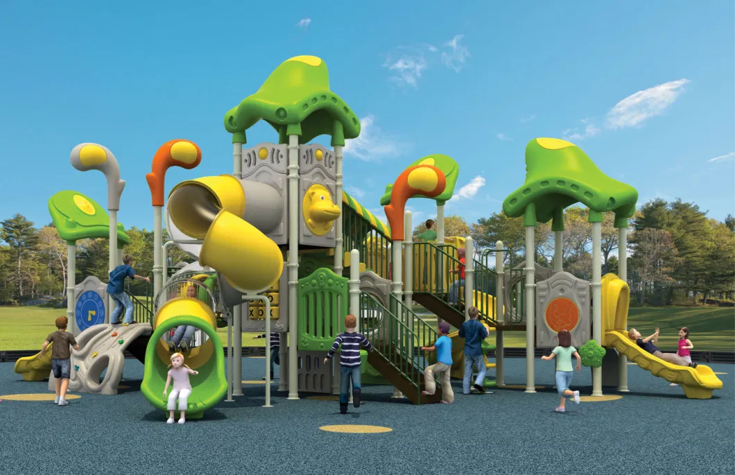 Newly Luxury Kids Outdoor Playground Slide (TY-70161)